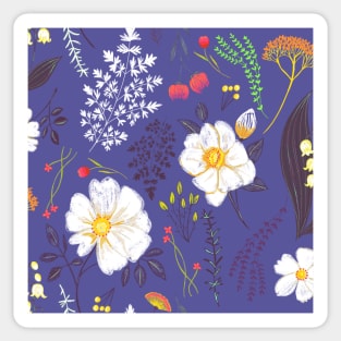 Garden florals and herbs Sticker